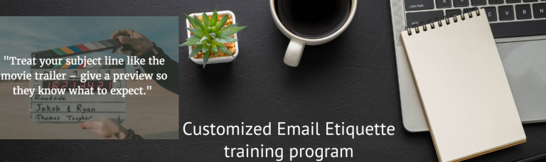 Email Etiquette training - Lot To Learn